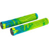Набор грипсы TECH TEAM 2шт с барендами Green-Blue BL 170/22 1/50 294361 NN009777