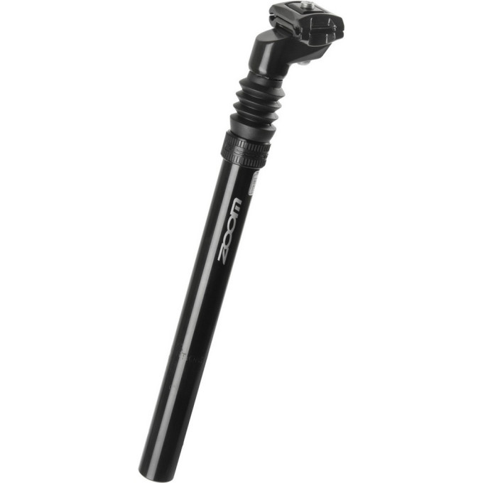 Подседельный штырь TECH TEAM ZOOM амортизационный 31.6x300 mm, ход 50 мм, алюминиевый, черный SPS-C372 31.6MM NN010106