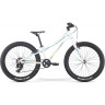 Велосипед '22 MERIDA MATTS J.24+ ECO Рама:One Size GlossyWhite/TealGold NN009750